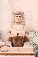 Ancient Egyptian statue photo