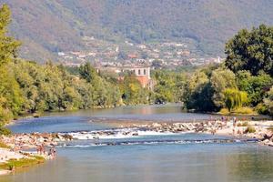 Large winding river photo