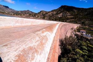 View of the dam photo