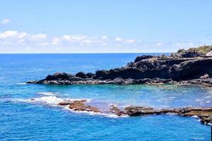 Rocks along the coast photo