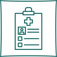 Medical Record Vector Icon