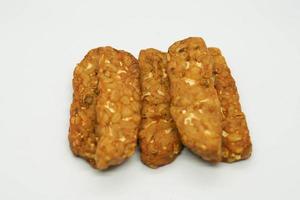 Fried tempe, a traditional food from Indonesia photo