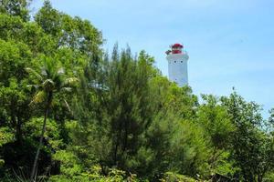 The view from baron beach, one of the most beautiful beaches in Gunung Kidul, Yogyakarta. photo