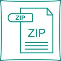 ZIP Vector Icon