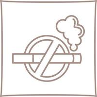 No Tobacco Vector Icon