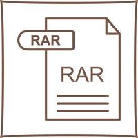 RAR Vector Icon