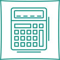 icono de vector de calculadora