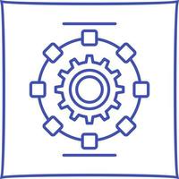 Automated Process Vector Icon