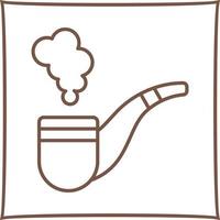 Smoke Pipe Vector Icon