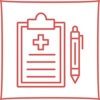 Medical Record Vector Icon