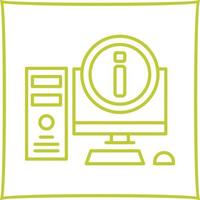 Computer Vector Icon