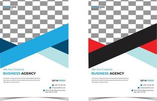 abstract, business, of modern design poster flyer brochure cover layout template, vector template in A4 size - Vector.