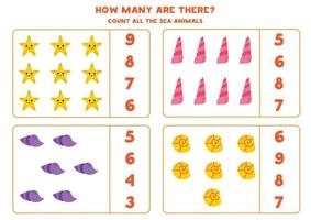 Color by number worksheet for kids learning numbers by coloring Fish  6537718 Vector Art at Vecteezy