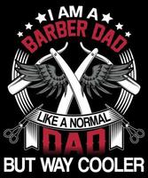 I am a barber vector