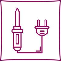 Soldering Iron Vector Icon