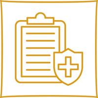 Medical Insurance Vector Icon