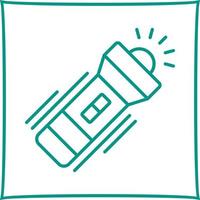 Flashlight Vector Icon