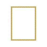 Islamic Art Border and Frame for Inside Cover Prayer Book Ready add text Greeting useful vector