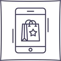 Online Shopping Vector Icon