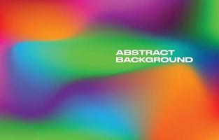 Smooth shape colorful rainbow gradient with glow effect abstract background vector