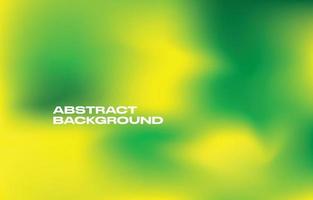 Green and yellow gradient mesh vector holographic vibrant smooth blur abstract background