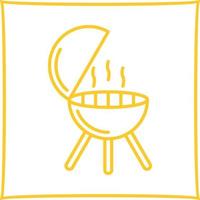 icono de vector de barbacoa