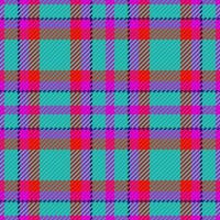 Textile background tartan. Seamless texture pattern. Check fabric vector plaid.