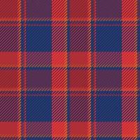 Seamless pattern of scottish tartan plaid. Repeatable background with check fabric texture. Vector backdrop striped textile print.