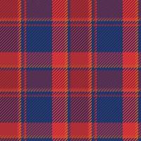 Seamless pattern of scottish tartan plaid. Repeatable background with check fabric texture. Vector backdrop striped textile print.