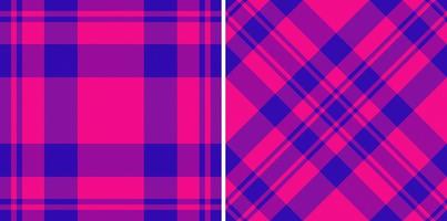 Texture textile vector. Plaid fabric pattern. Background tartan seamless check. vector