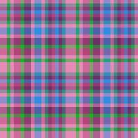 Check tartan fabric. Textile texture vector. Plaid seamless pattern background. vector