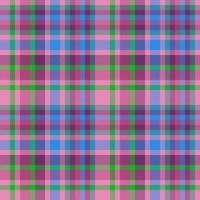 Check tartan fabric. Textile texture vector. Plaid seamless pattern background. vector