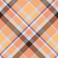 Plaid pattern vector. Check fabric texture. Seamless textile design for clothes, paper print. vector