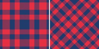 Fabric check vector. Seamless texture plaid. Pattern background tartan textile. vector