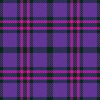 Texture fabric check. Tartan vector plaid. Seamless textile pattern background.