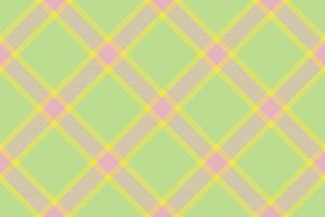 Tartan plaid background, diagonal check seamless pattern. Vector fabric texture for textile print, wrapping paper, gift card, wallpaper.