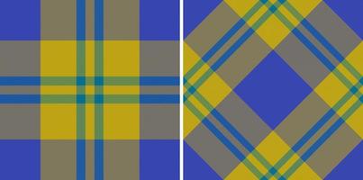 Tartan check pattern. Background seamless texture. Plaid fabric textile vector. vector