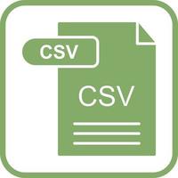 CSV Vector Icon