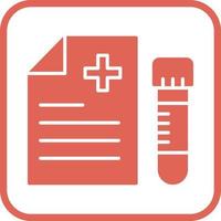 Blood Test Vector Icon