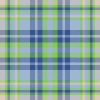 Plaid check pattern. Seamless fabric texture. Tartan textile print. vector