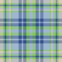 Plaid check pattern. Seamless fabric texture. Tartan textile print. vector