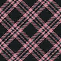 Seamless pattern of scottish tartan plaid. Repeatable background with check fabric texture. Vector backdrop striped textile print.