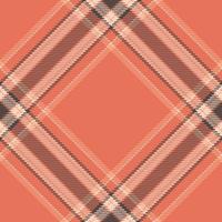 Plaid pattern vector. Check fabric texture. Seamless textile design for clothes, paper print. vector