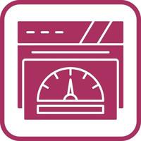 Speedometer Vector Icon