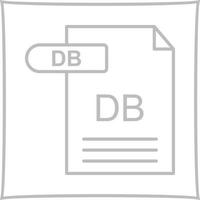 icono de vector de base de datos