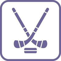 Ice Hockey Vector Icon