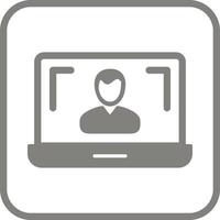 Online Lesson Vector Icon