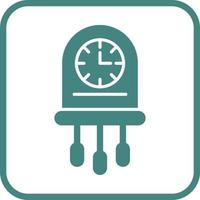 icono de vector de reloj