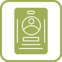 Office Card Vector Icon
