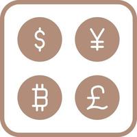 Currency Symbols Vector Icon